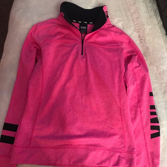 PINK Victoria's Secret Tops - VS PINK sporty half zip!